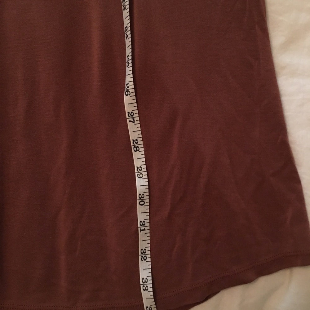 abercrombie & fitch rust colored dress - Picture 4 of 6